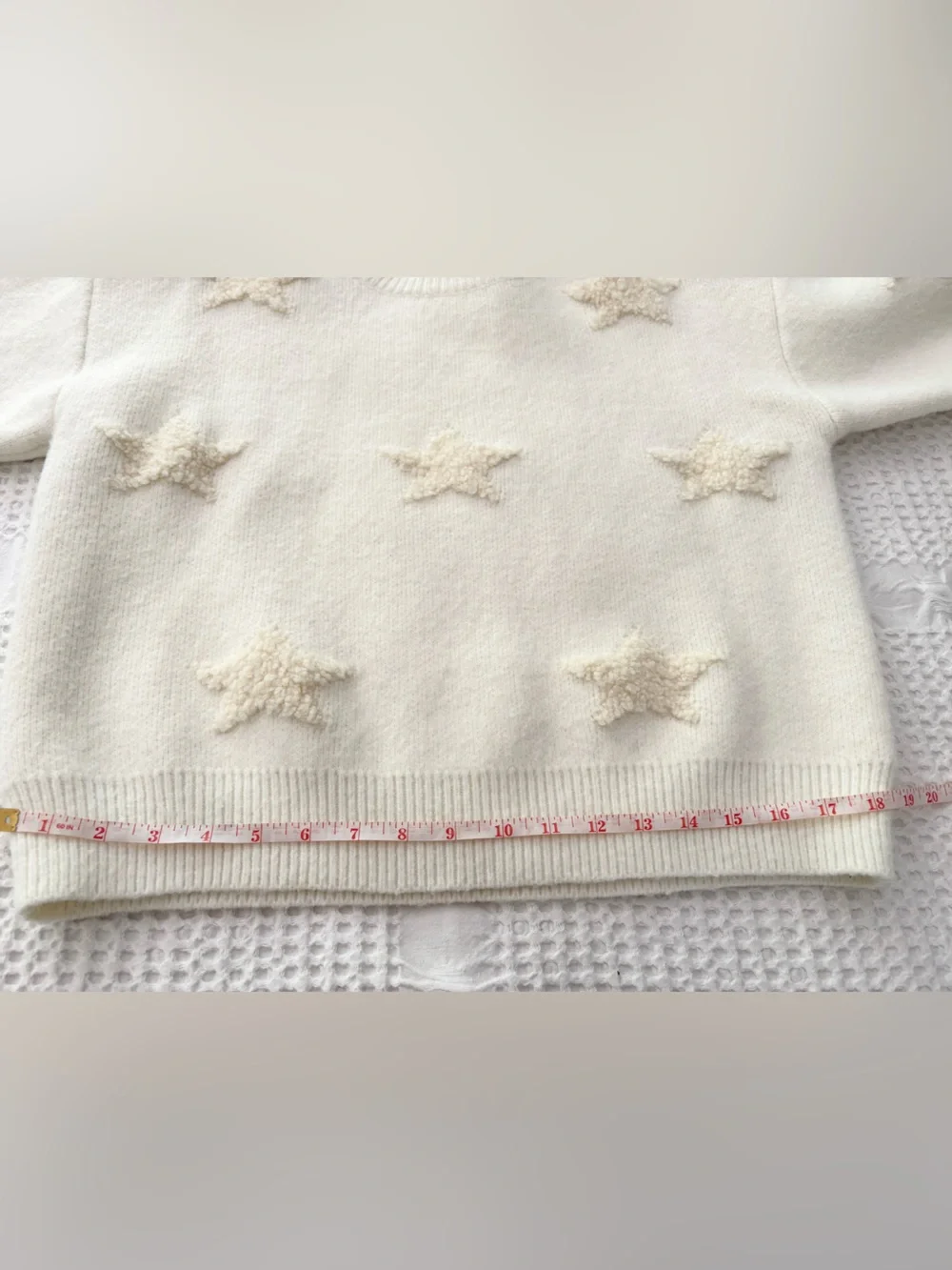 Storia Cream Star Sweater - Picture 7 of 7